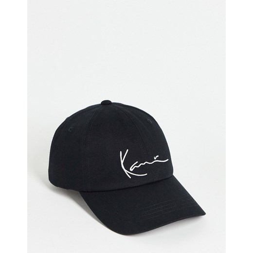Karl Kani – Czarna czapka z daszkiem i logo-Black Karl Kani One Size Asos Poland