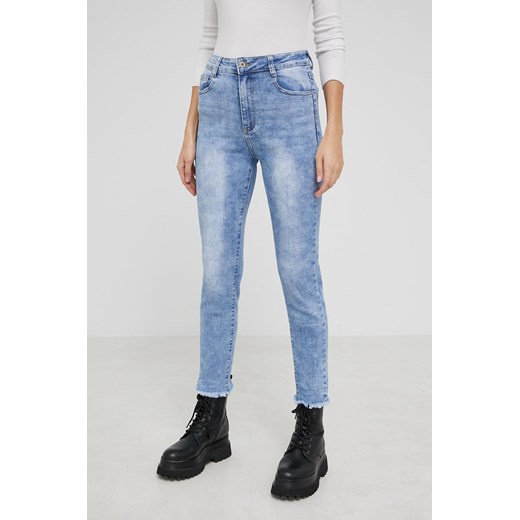Answear Lab jeansy bawełniane damskie high waist Answear Lab S ANSWEAR.com
