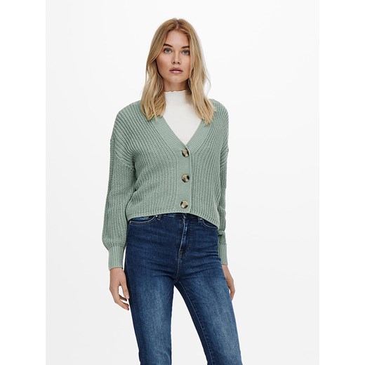 Kardigan "Carol" w kolorze zielonym S wyprzedaż Limango Polska