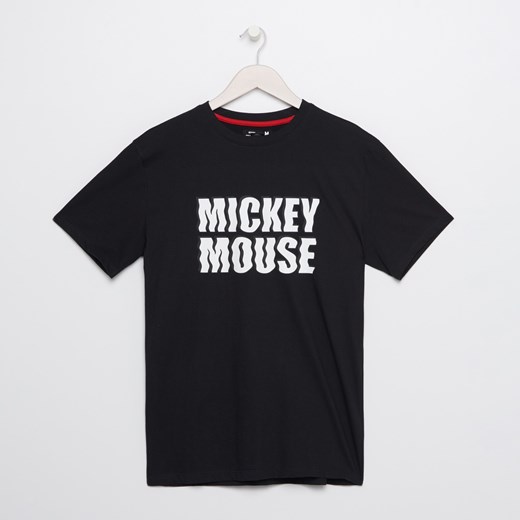 Sinsay - Koszulka Mickey Mouse - Czarny Sinsay L okazja Sinsay