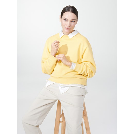 Reserved - PREMIUM Bluza z bawełny organicznej - Żółty Reserved M wyprzedaż Reserved