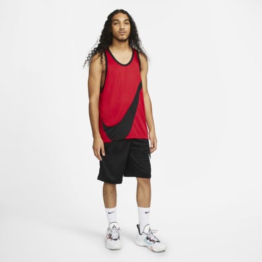 Męska koszulka do koszykówki Nike Dri-FIT - Czerwony Nike XL Nike poland