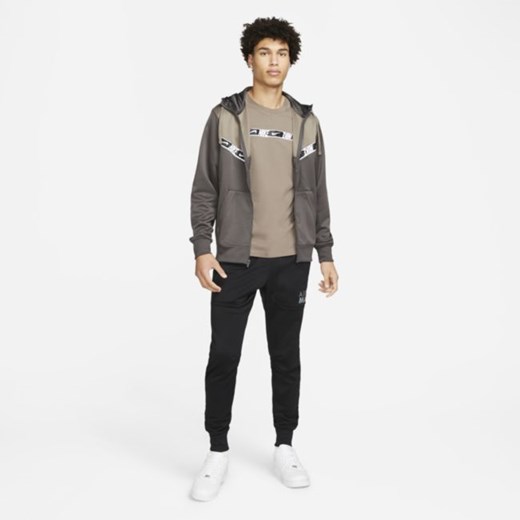Męska bluza z kapturem i zamkiem na całej długości Nike Sportswear - Brązowy Nike 2XL Nike poland