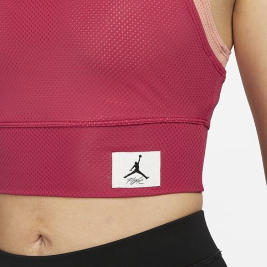 Damska krótka koszulka Jordan Essentials - Czerwony Jordan M Nike poland