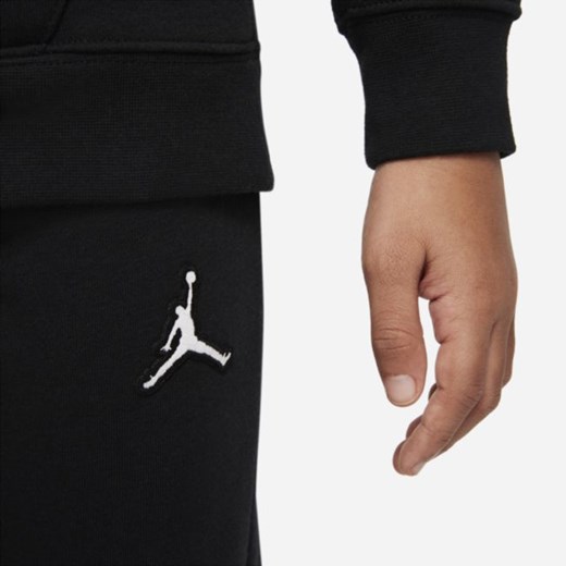 Zestaw bluza z kapturem i spodnie dla małych dzieci Jordan - Czerń Jordan 36 Nike poland