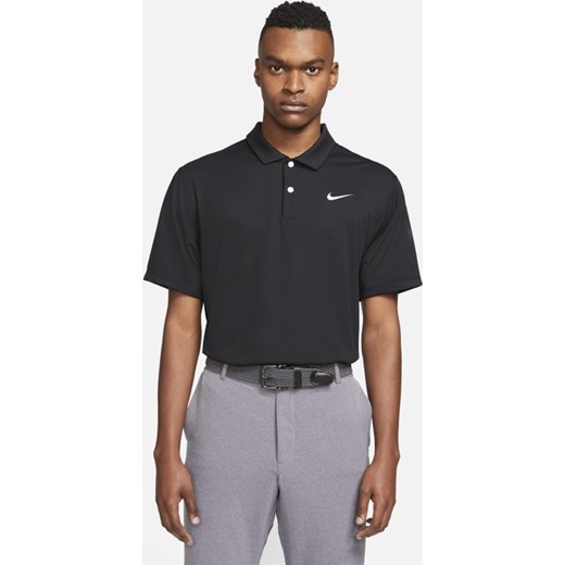 Męska koszulka polo do golfa Nike Dri-FIT - Czerń Nike 2XL Nike poland