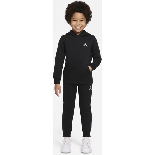 Zestaw bluza z kapturem i spodnie dla małych dzieci Jordan - Czerń Jordan 36 Nike poland