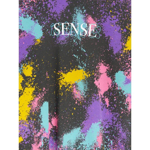 Koszulka z napisem Sense - Czarny House M House