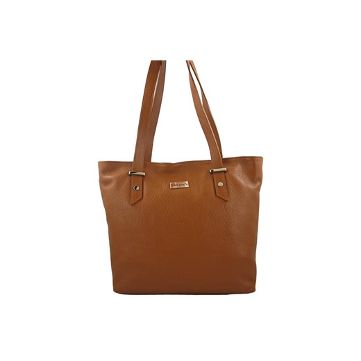 Shopper bag - duże torebki miejskie - Brązowe jasne ze sklepu Barberinis w kategorii Torby Shopper bag - zdjęcie 130121121