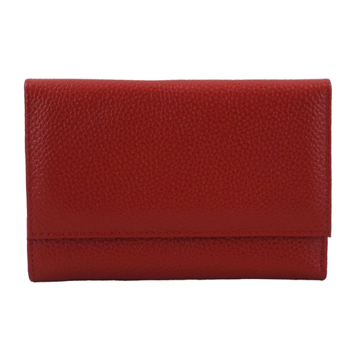 Funkcjonalny portfel damski - Czerwony ze sklepu Barberinis w kategorii Portfele damskie - zdjęcie 130121524