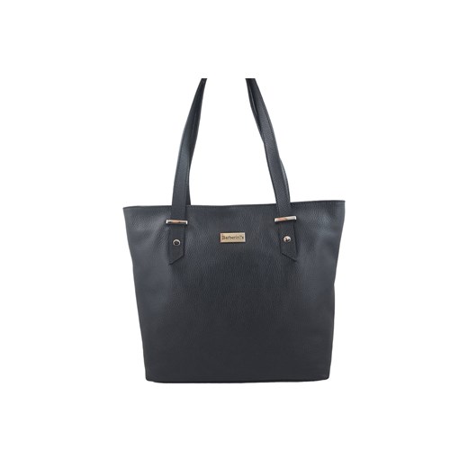 Shopper bag - duże torebki miejskie - Czarne ze sklepu Barberinis w kategorii Torby Shopper bag - zdjęcie 130122143