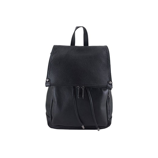 Plecak damski skórzany - Barberini's - Bordowy Barberini`s uniwersalny Barberinis