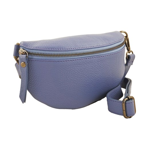 Saszetki / nerki skórzane młodzieżowe - Fioletowa Barberini`s uniwersalny Barberinis