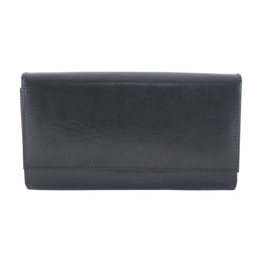 Damskie portfele skórzane - Barberini's - Czarny ze sklepu Barberinis w kategorii Portfele damskie - zdjęcie 130128074