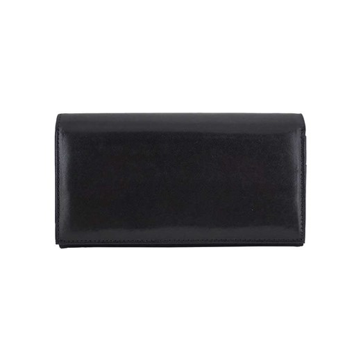 Klasyczne portfele skórzane damskie - Barberini's - Czarny ze sklepu Barberinis w kategorii Portfele damskie - zdjęcie 130129081