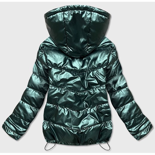 DWUSTRONNA KURTKA DAMSKA ZIELONA-BRĄZ/BRĄZ (HS-709-1) Goodlookin.pl 46 goodlookin.pl