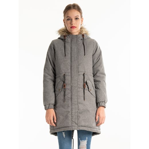 GATE Watowana kurtka parka z kapturem XS Gate XS wyprzedaż gateshop