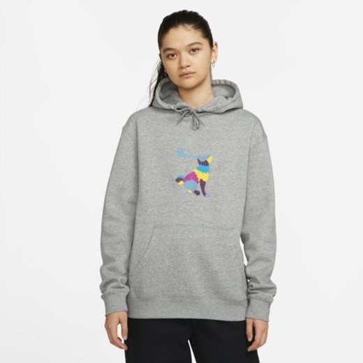 Bluza z kapturem do skateboardingu Nike SB - Szary Nike M Nike poland