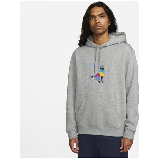 Bluza z kapturem do skateboardingu Nike SB - Szary Nike M Nike poland