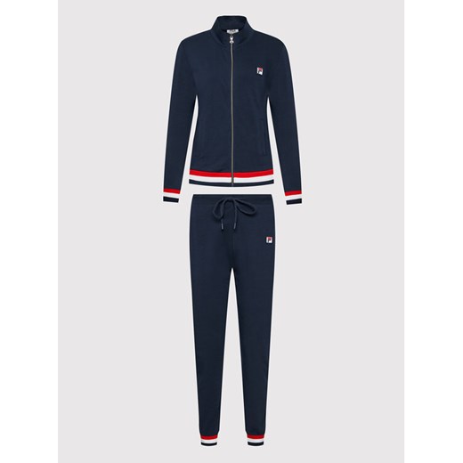 Dres FPW4061 Granatowy Regular Fit Fila S MODIVO