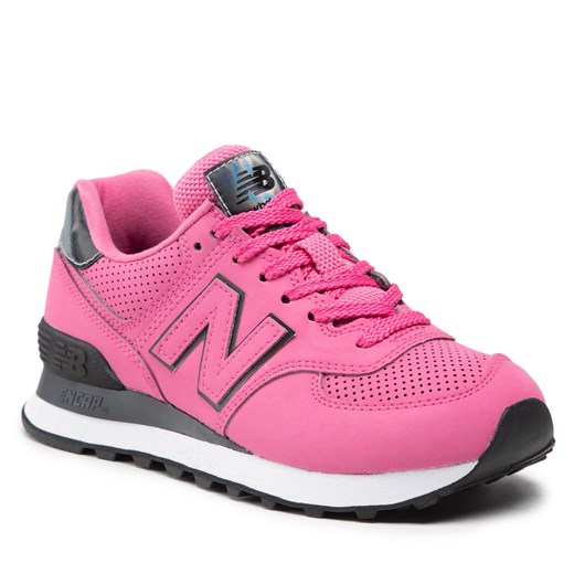 Sneakersy NEW BALANCE - WL574DT2 Różowy New Balance 36.5 eobuwie.pl