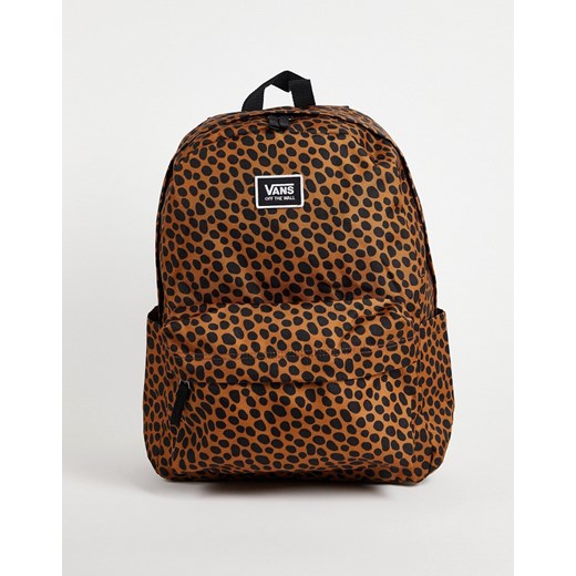 Vans – Old Skool H20 – Plecak w panterkę-Brązowy Vans One Size wyprzedaż Asos Poland