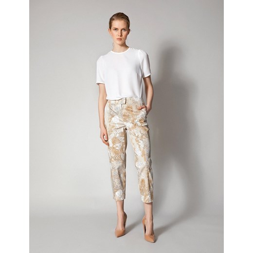 Letnie bawełniane spodnie ze sklepu Molton w kategorii Spodnie damskie - zdjęcie 130216463