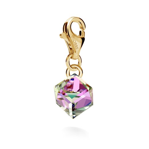 Srebrny charms kamień swarovski 925 : Kryształy - kolor - Crystal VL, Srebro - Giorre GIORRE
