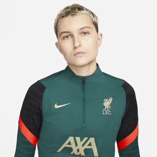 Damska treningowa koszulka piłkarska Liverpool FC Strike - Zieleń Nike L Nike poland