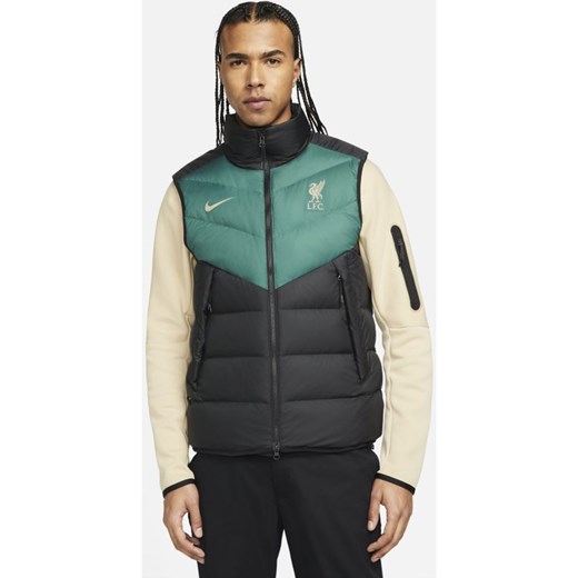 Męski bezrękawnik puchowy Liverpool FC Windrunner - Czerń Nike XS Nike poland