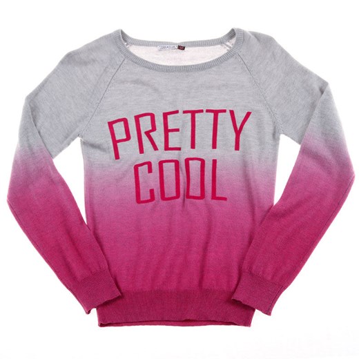 Cool Club, Sweter dziewczęcy, rozmiar 140 - Wyprzedaż - ubrania i buty nawet do -50% taniej! smyk-com rozowy dziewczęce