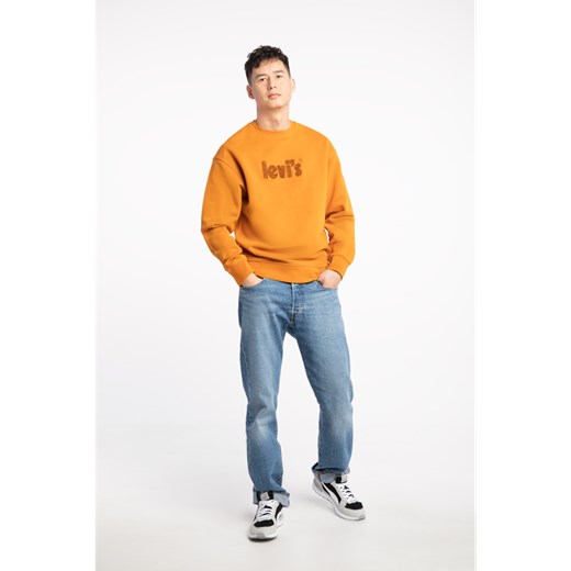 Bluza Levi's RELAXD GRAPHIC CREW POSTER LOGO CRED GD 38712-0044 YELLOW S eastend