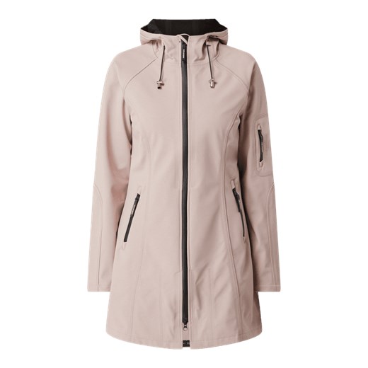 Płaszcz przeciwdeszczowy z materiału softshell model ‘Rain37’ Ilse Jacobsen 38 Peek&Cloppenburg 