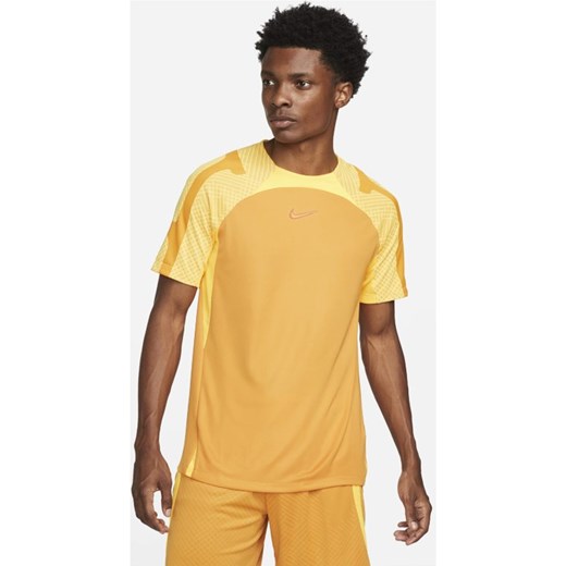 Męska koszulka piłkarska Nike Dri-FIT Strike - Brązowy Nike S wyprzedaż Nike poland