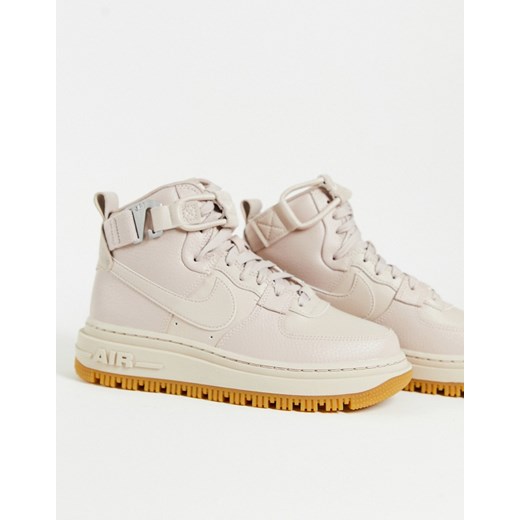 Nike – Air Force 1 High Utility 2.0 – Beżowe buty sportowe-Neutralnie Nike 40.5 Asos Poland