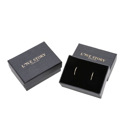 Kolczyki złote koła kółka 333 Kreol Love Story Jewelllery ECLA