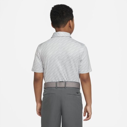 Koszulka polo do golfa z nadrukiem dla dużych dzieci (chłopców) Nike Dri-FIT Nike XL Nike poland