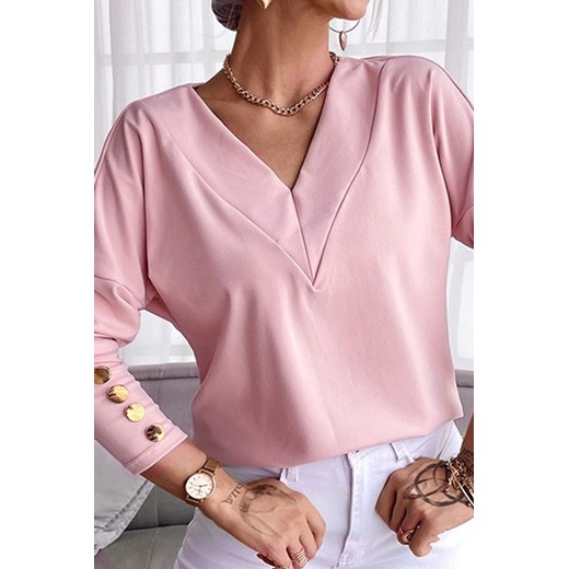 Bluzka damska NANTALIANA PINK XL wyprzedaż Ivet Shop