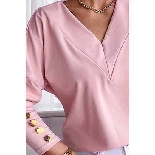 Bluzka damska NANTALIANA PINK M promocja Ivet Shop