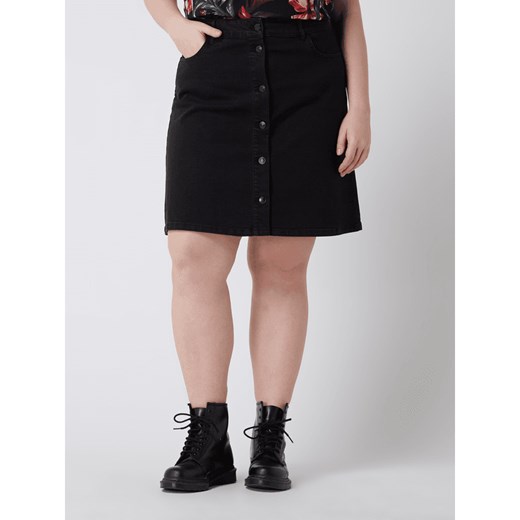 Spódnica jeansowa PLUS SIZE z dodatkiem streczu model ‘Manni’ 50 Peek&Cloppenburg