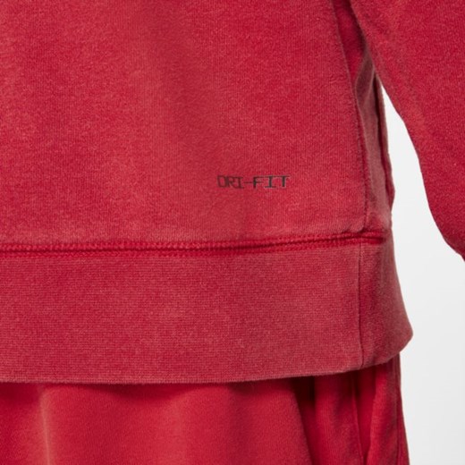Męska dzianinowa bluza z kapturem Jordan Dri-FIT Air - Czerwony Jordan 3XL Nike poland