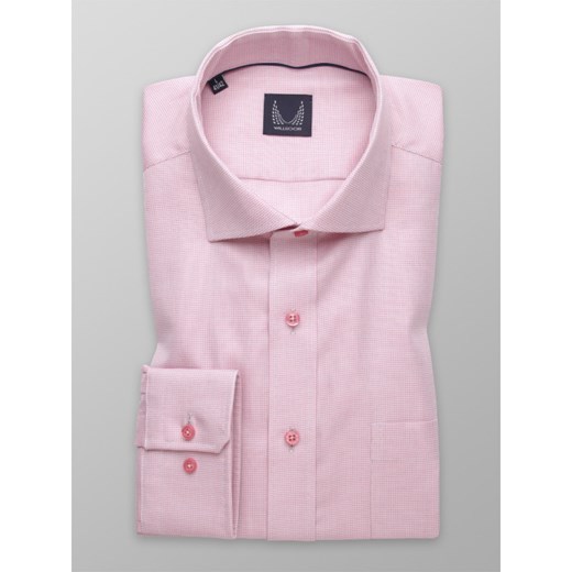 Różowa taliowana koszula Willsoor XL (43/44) / 176-182 promocja Willsoor