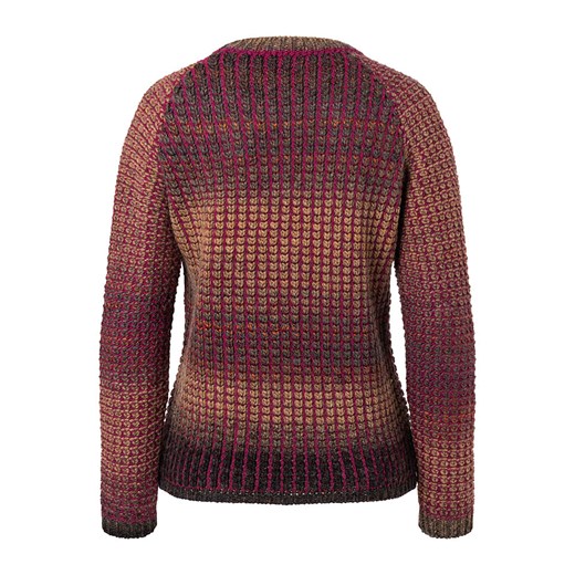 Sweter w kolorze brązowo-fioletowym Timezone M Limango Polska okazja