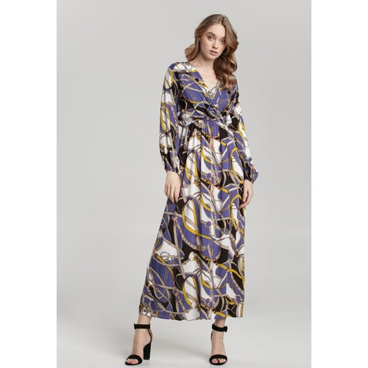 Granatowa Sukienka Isolde Renee XL/XXL promocja Renee odzież