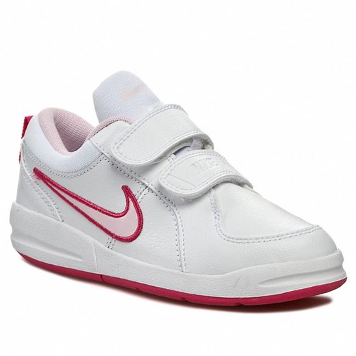 Półbuty NIKE - Pico 4 454477 103 White/ Prism Pink eobuwie-pl bialy cholewki