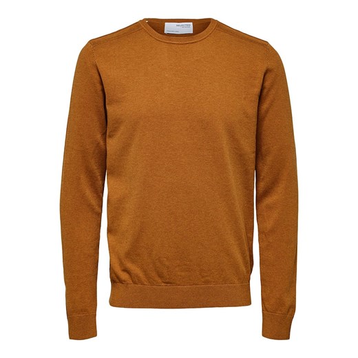 Sweter "Berg" w kolorze pomarańczowym Selected Homme XXL promocja Limango Polska