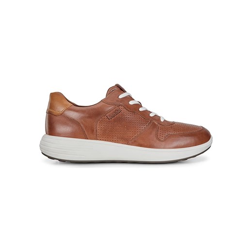 Skórzane sneakersy "Soft 7 Runner" w kolorze jasnobrązowym Ecco 46 promocja Limango Polska
