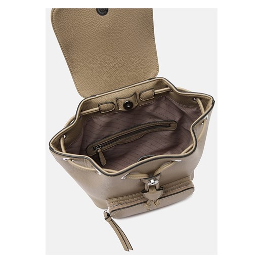 Plecak "Heidrun" w kolorze beżowym - 31 x 25,5 x 11 cm onesize okazyjna cena Limango Polska