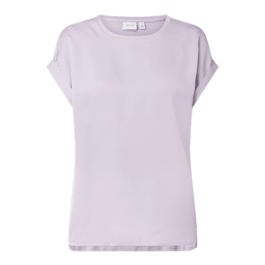 T-shirt z przodem w kontrastowym kolorze model ‘Ellette’ Vila L Peek&Cloppenburg 