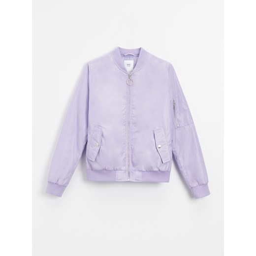 Kurtka bomber z wypełnieniem - Fioletowy House S House